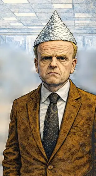 AI Video: The government employee calmly answers