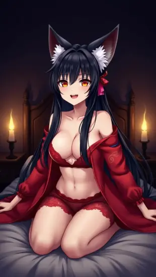 AI Video: loving gaze, heart eyes, soft smile