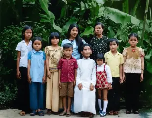 AI Video: Family back home in Vietnam