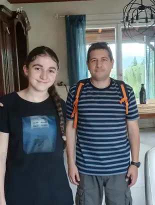 AI Video: Immediately cut to a new scene where the exact same person is now completely...