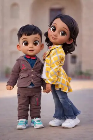 AI Video: I'm Sybil he's my brother Sylvain