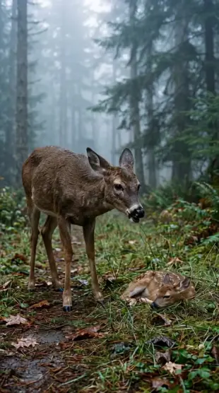 AI Video: Today I want to talk about the life of animals 
They are no different from...