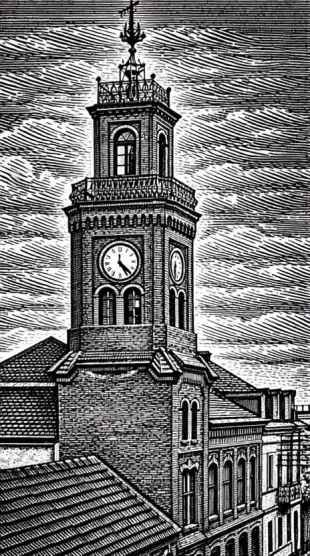 AI Video: Chmury leniwie płyną po niebie