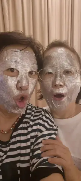 AI Video: Generate both of us break out laughing out loud hysterically after looking at...