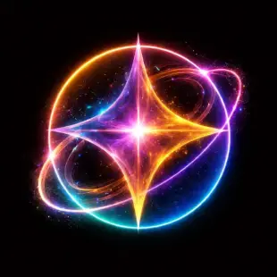 AI Video: energetic star morphing into medications