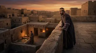 AI Video: Title: Why Was God Angry with King David? [Warmly] Can one wrong decision...