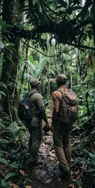 AI Video: Create a continuous realistic documentary expedition journey from the start...