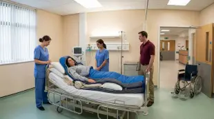 AI Video: your safety. In your hospital, you might have a bedside railing to lock in...